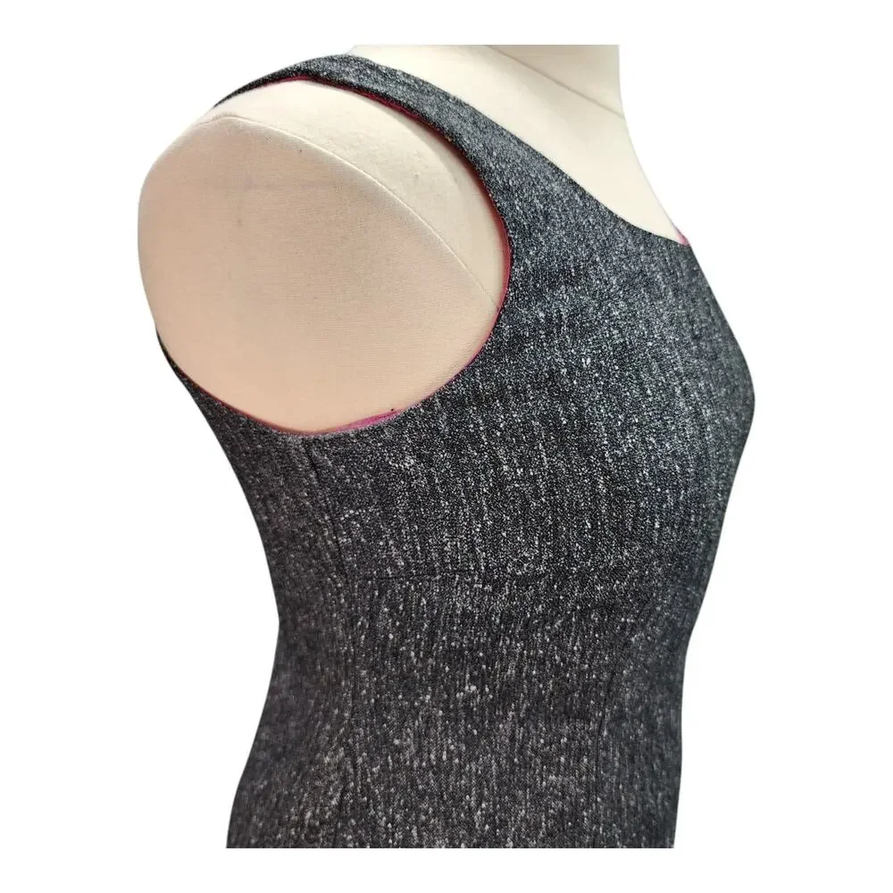 Jessica Howard Tweed Dress Women’s Petite 12P Gray White Sleeveless Office Churc - Picture 6 of 16